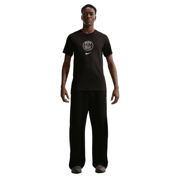 T-Shirt PSG Nike Crest - Noir