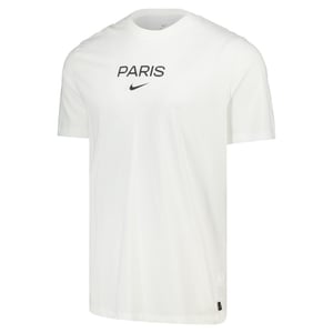 T-Shirt PSG Nike Wordmark - Blanc, vue 4