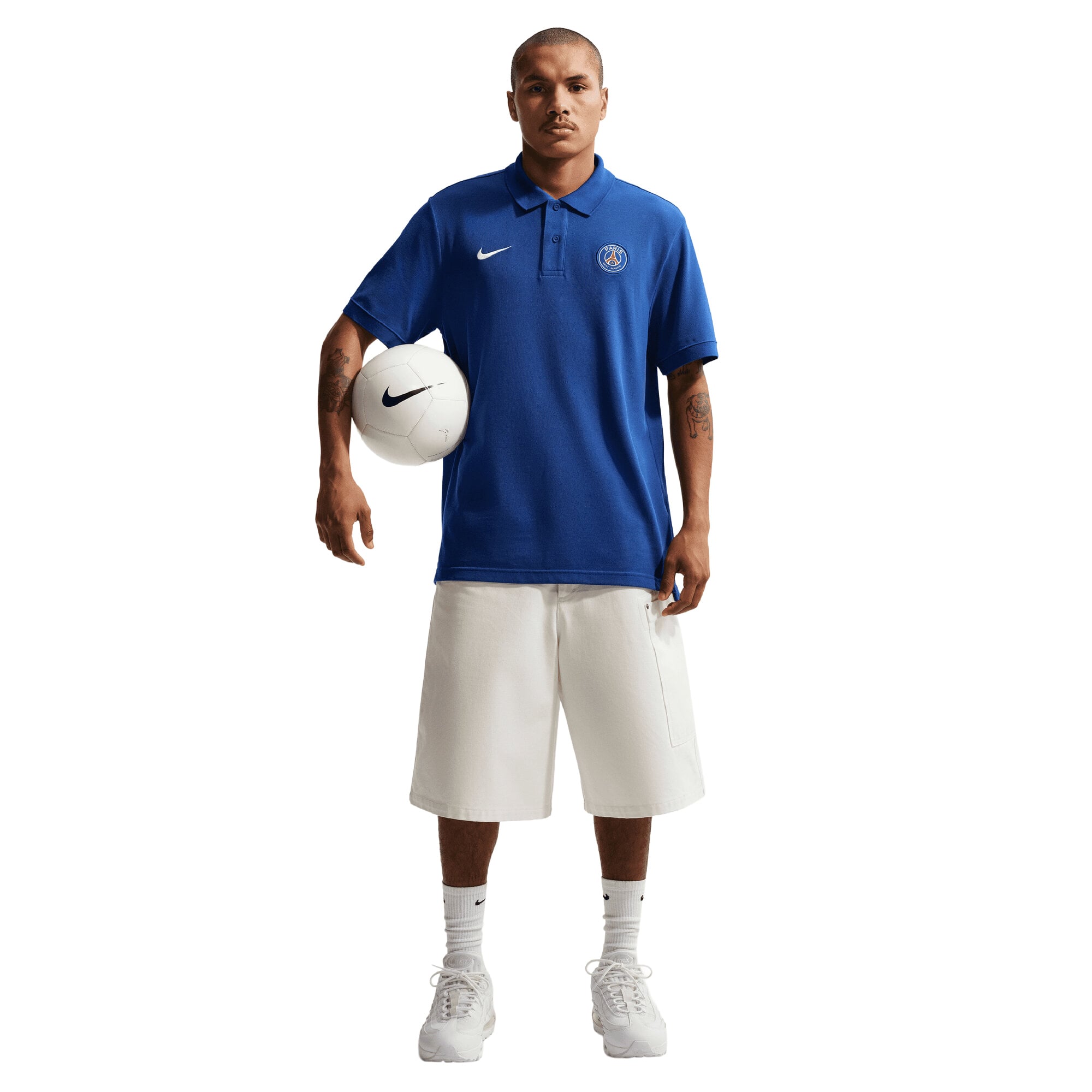 Nike Adult Paris Saint-Germain FC Royal 2026 Polo, Men's, Medium, Blue