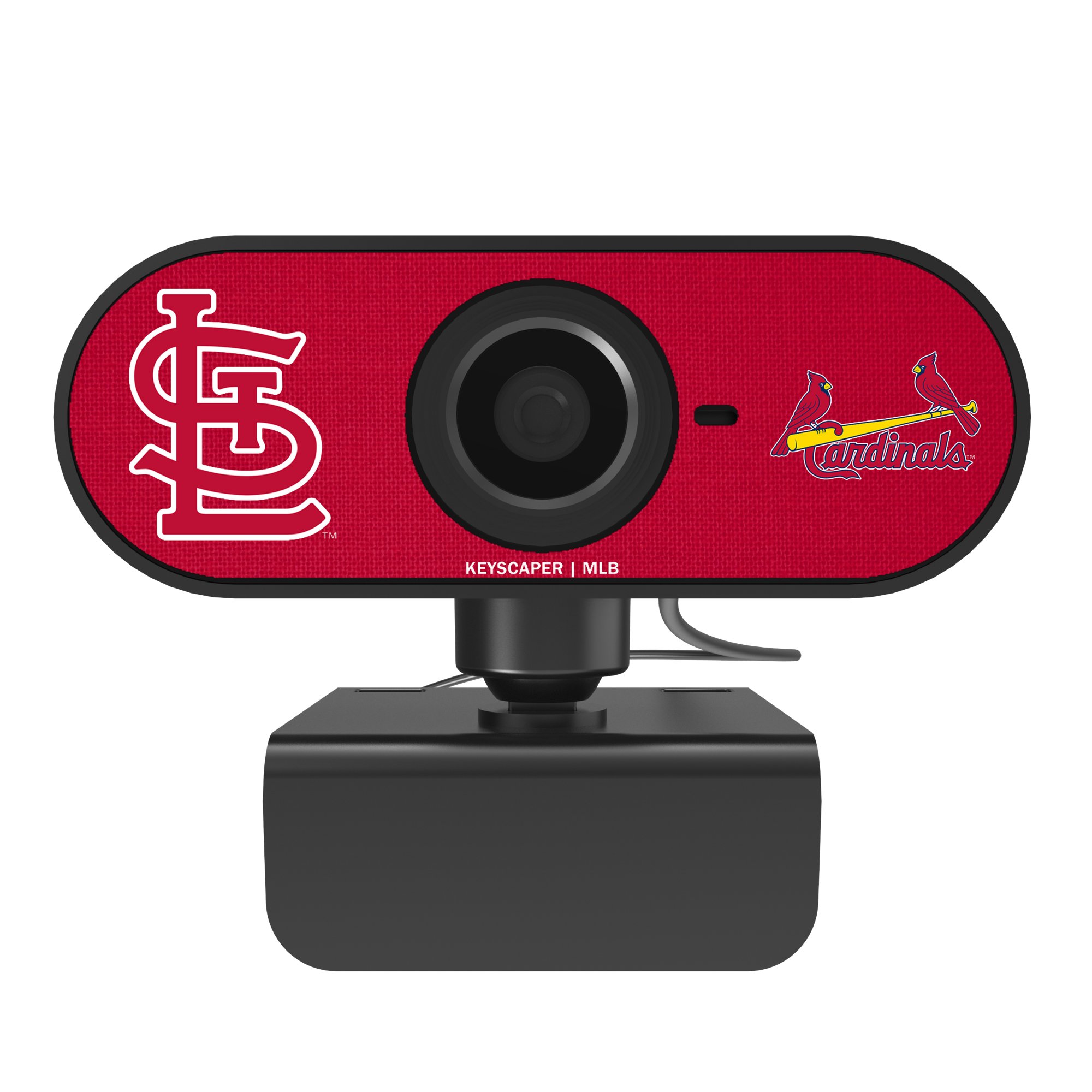Keyscaper St. Louis Cardinals Solid Full HD USB Webcam