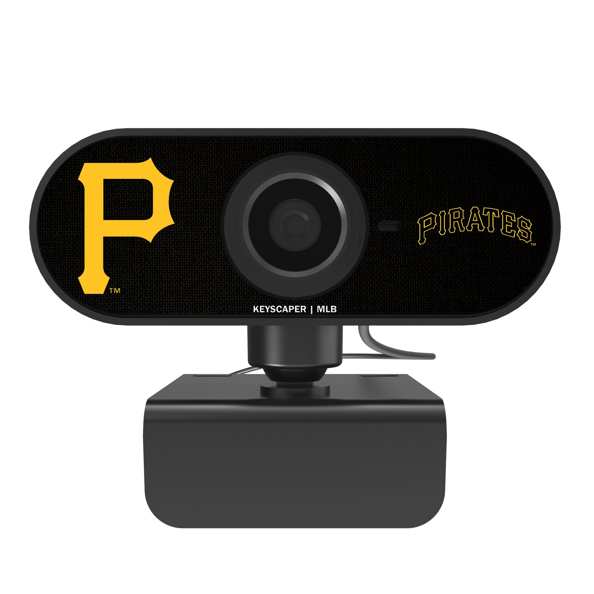 Keyscaper Pittsburgh Pirates Solid Full HD USB Webcam