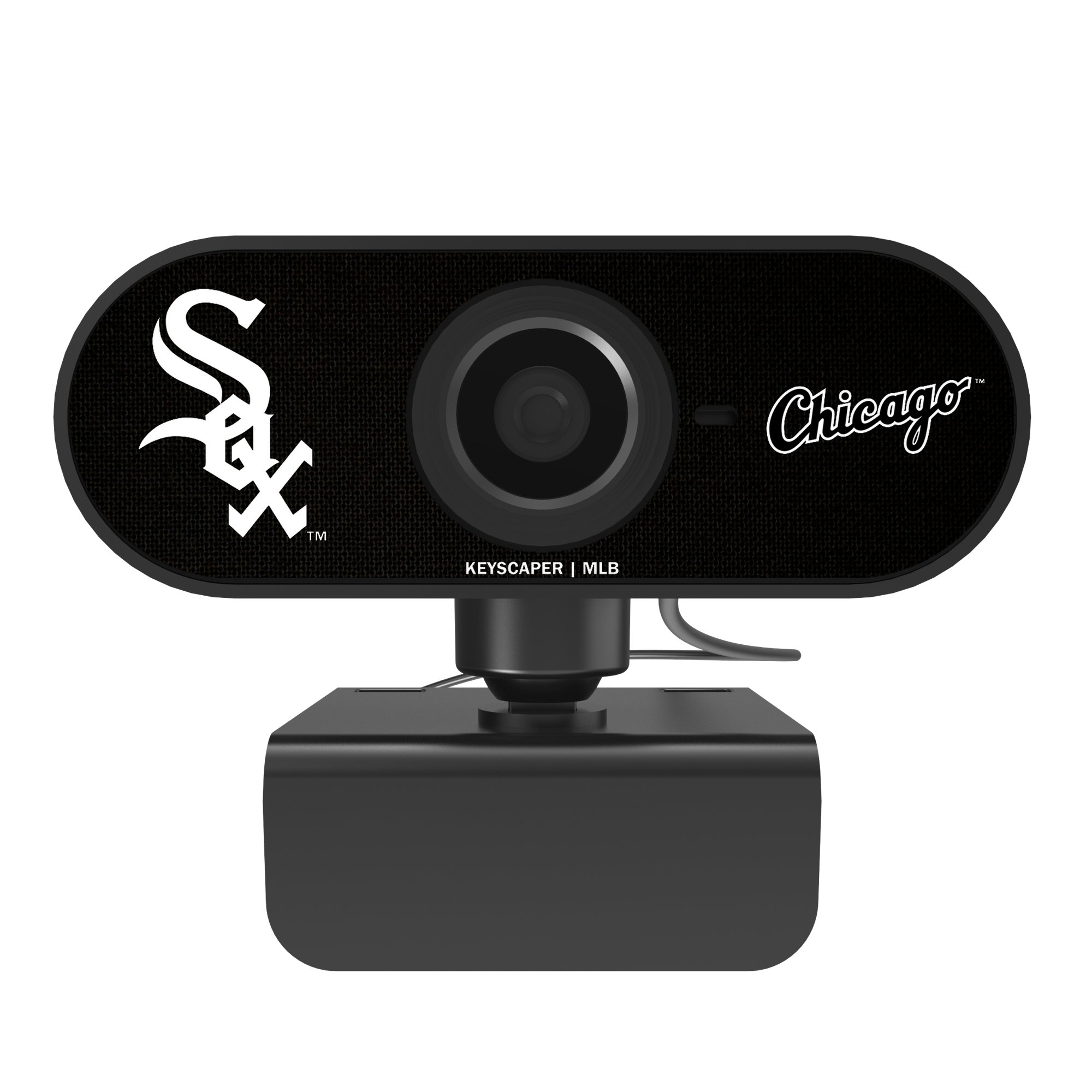 Keyscaper Chicago White Sox Solid Full HD USB Webcam