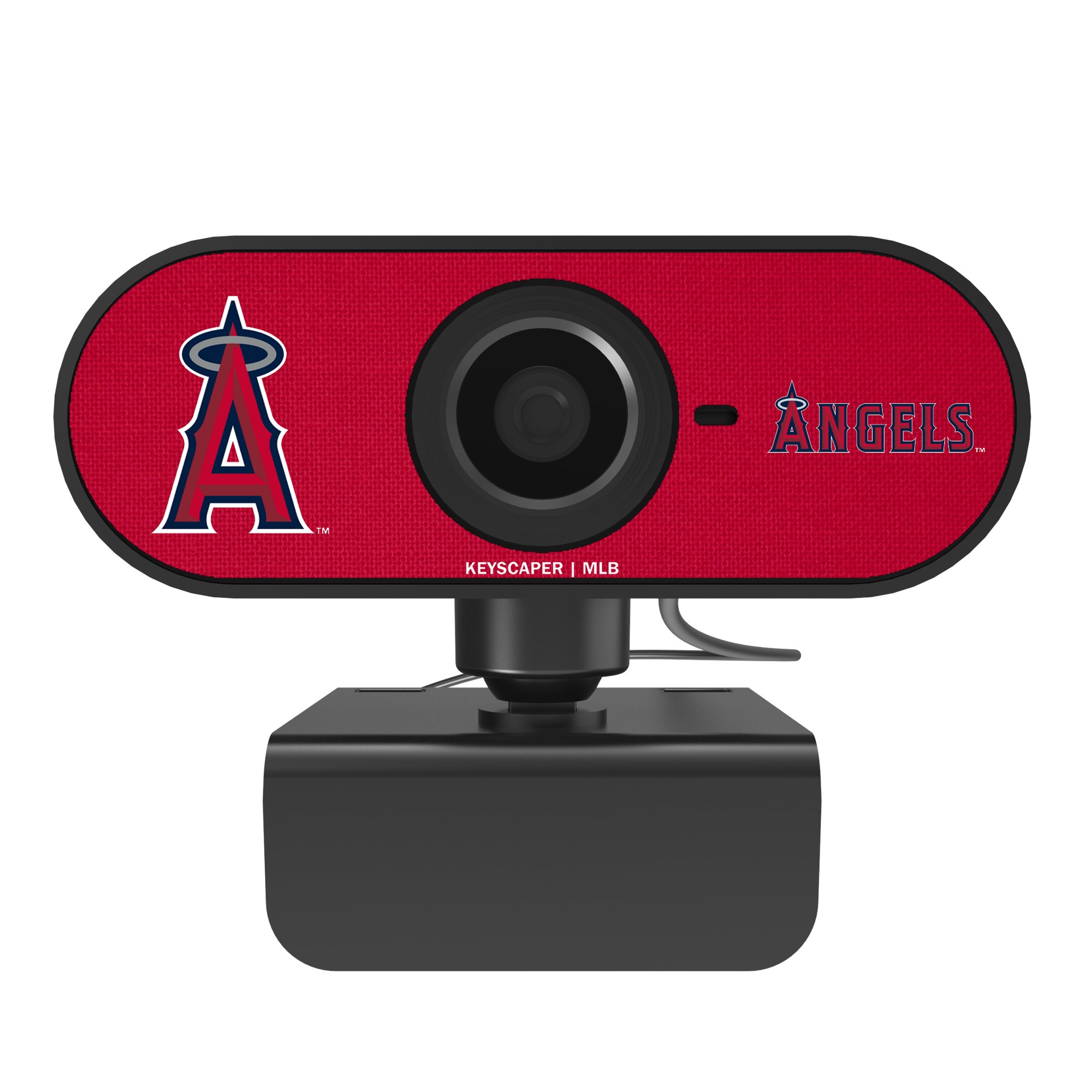 Keyscaper Los Angeles Angels Solid Full HD USB Webcam
