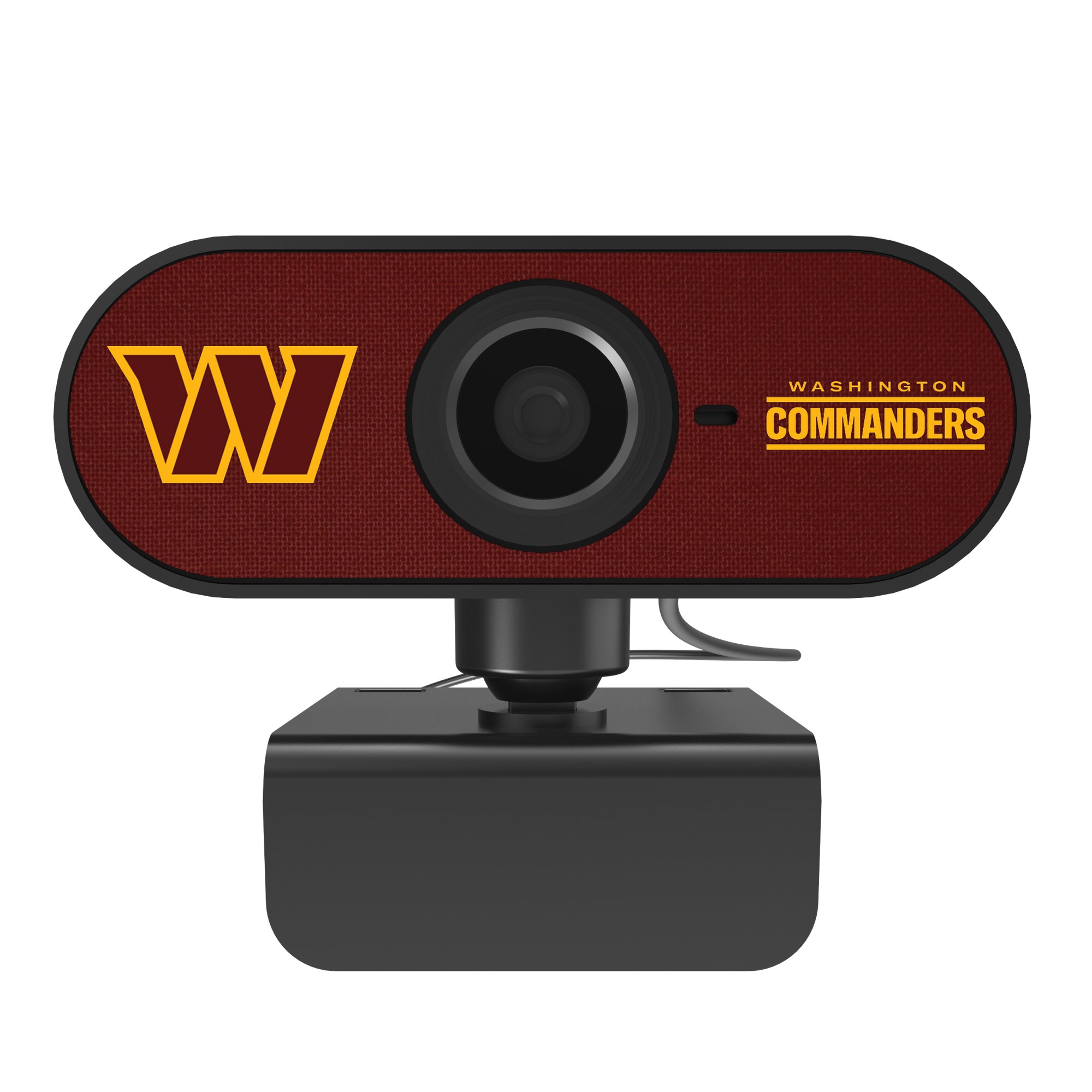 Keyscaper Washington Commanders Solid Full HD USB Webcam