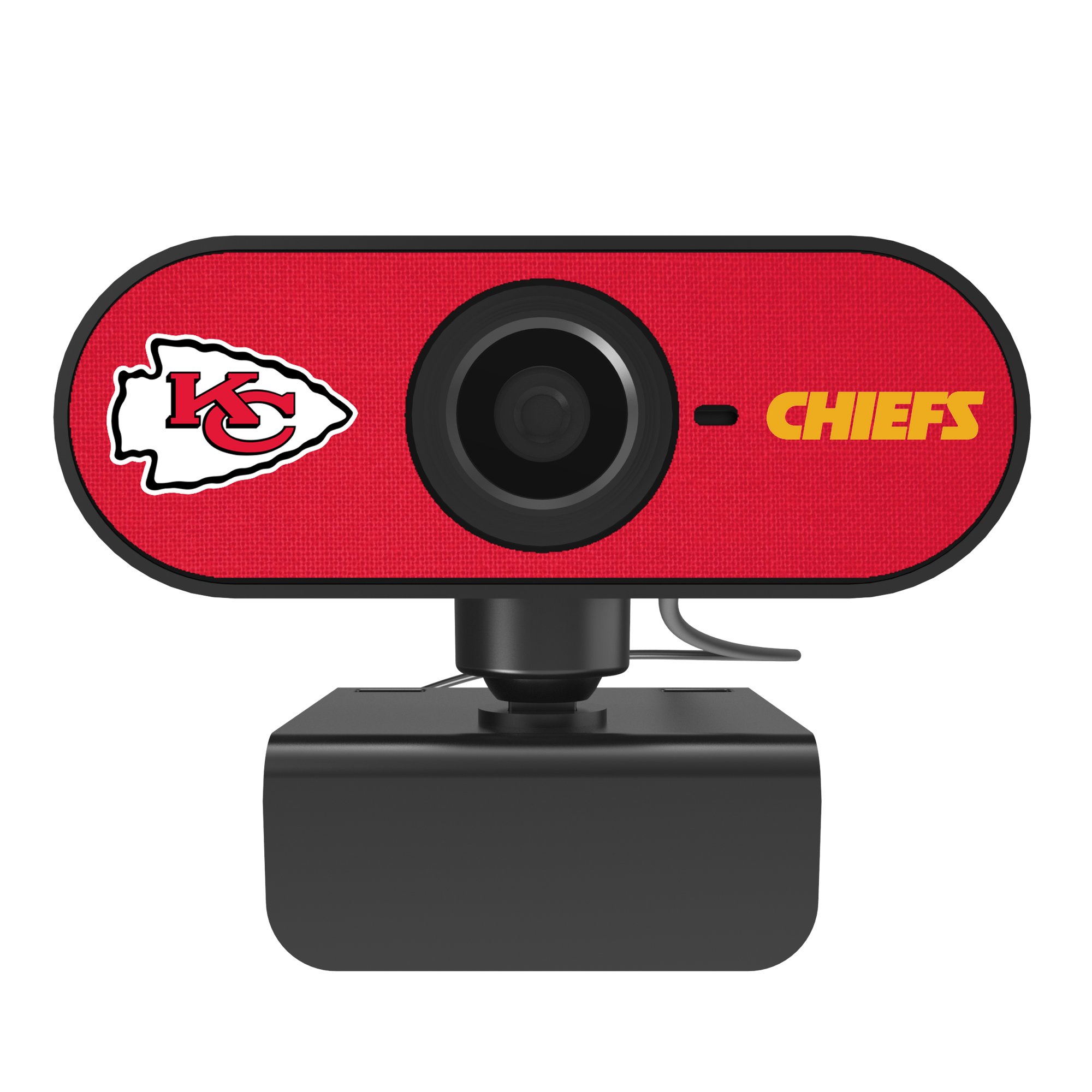 Keyscaper Kansas City Chiefs Solid Full HD USB Webcam