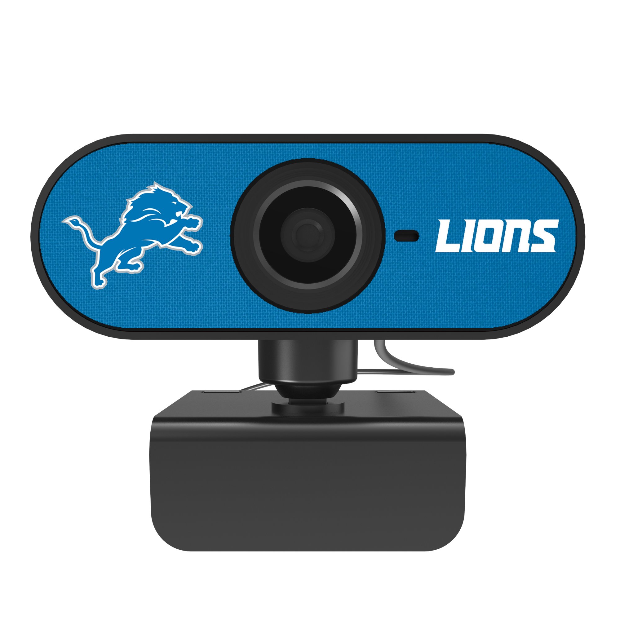Keyscaper Detroit Lions Solid Full HD USB Webcam