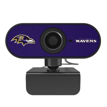 Keyscaper Baltimore Ravens Solid Full HD USB Webcam