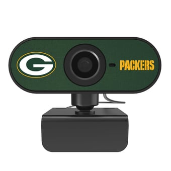Keyscaper Green Bay Packers Solid Full HD USB Webcam