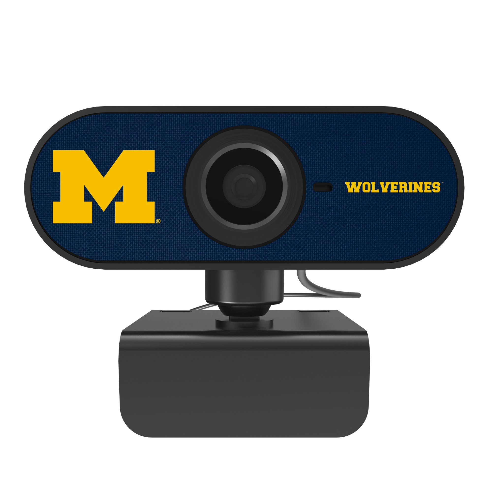 Keyscaper Michigan Wolverines Solid Full HD USB Webcam