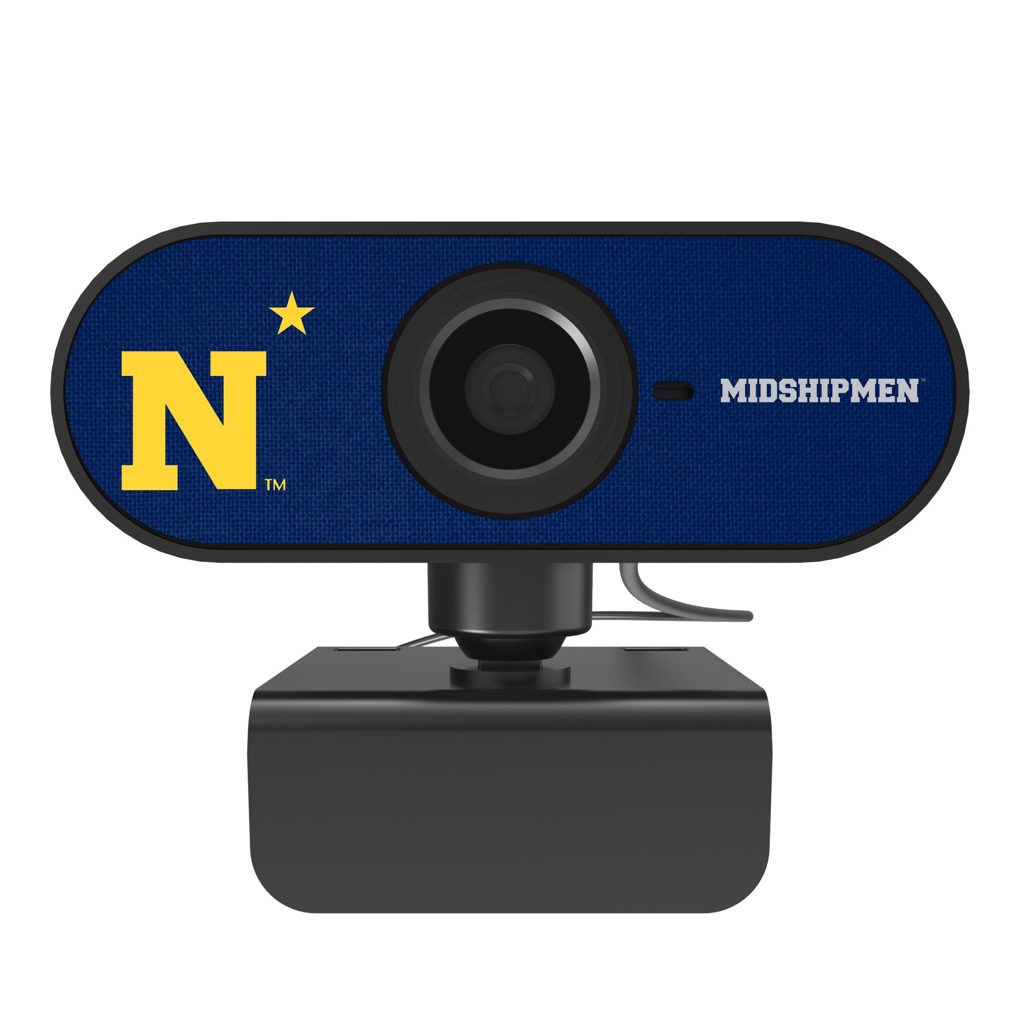 Keyscaper Navy Midshipmen Solid Full HD USB Webcam