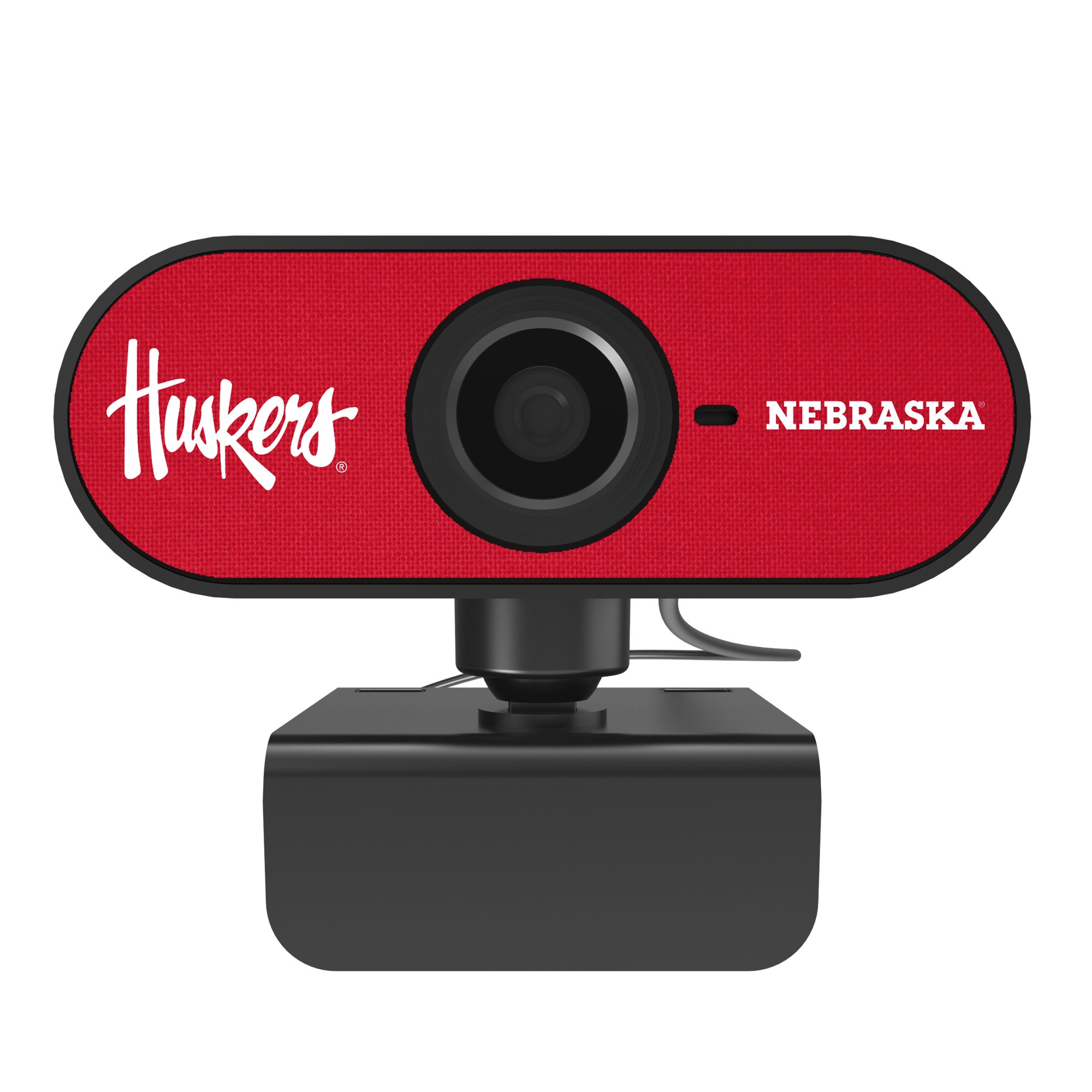 Keyscaper Nebraska Huskers Solid Full HD USB Webcam