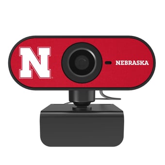 Keyscaper Nebraska Huskers Solid Full HD USB Webcam