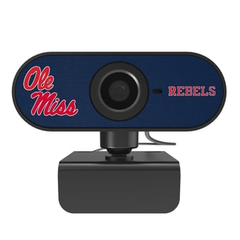Keyscaper Ole Miss Rebels Solid Full HD USB Webcam