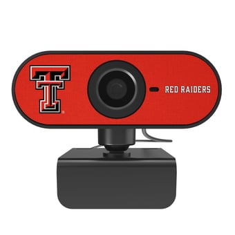 Keyscaper Texas Tech Red Raiders Solid Full HD USB Webcam