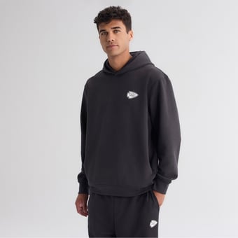 Men's Fanatics Charcoal Kansas City Chiefs Clutch Tri-Blend Hoodie