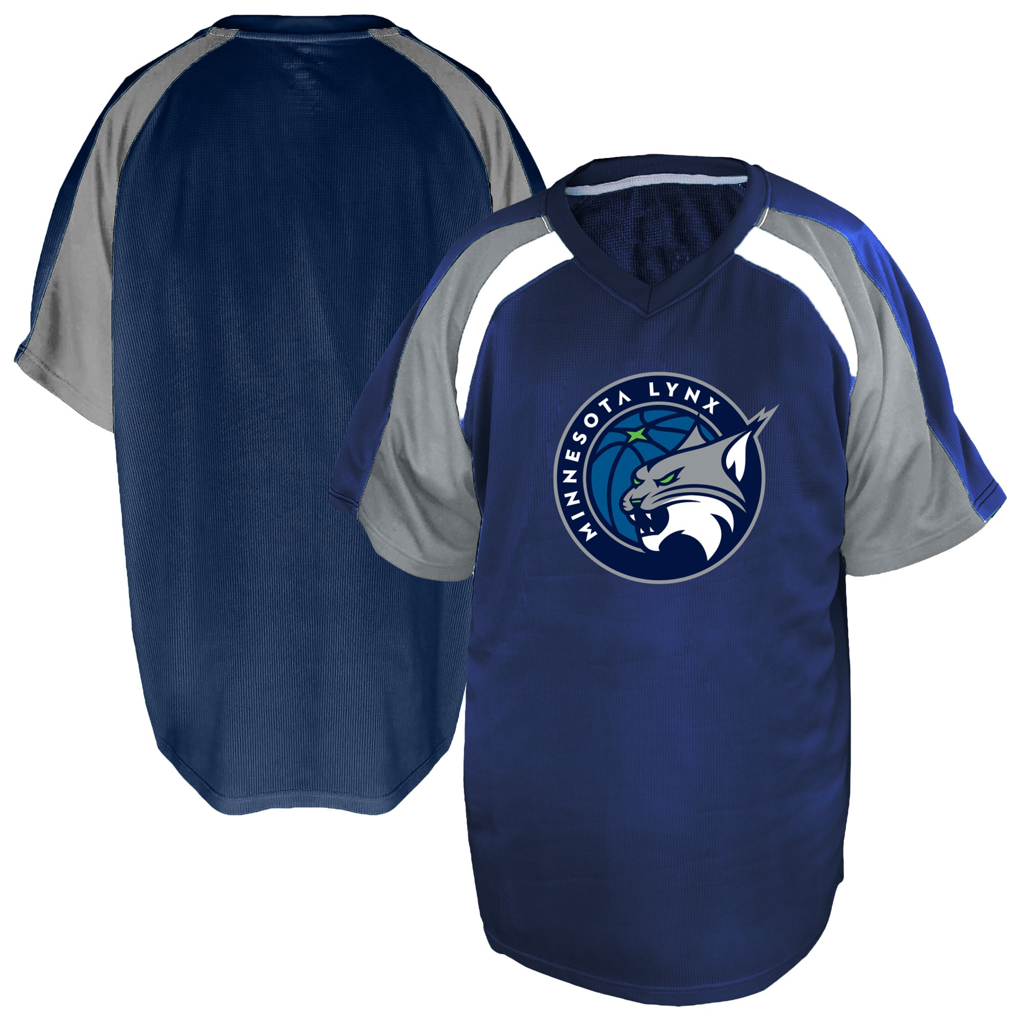 Men's Fanatics Navy Minnesota Lynx V-Neck T-Shirt