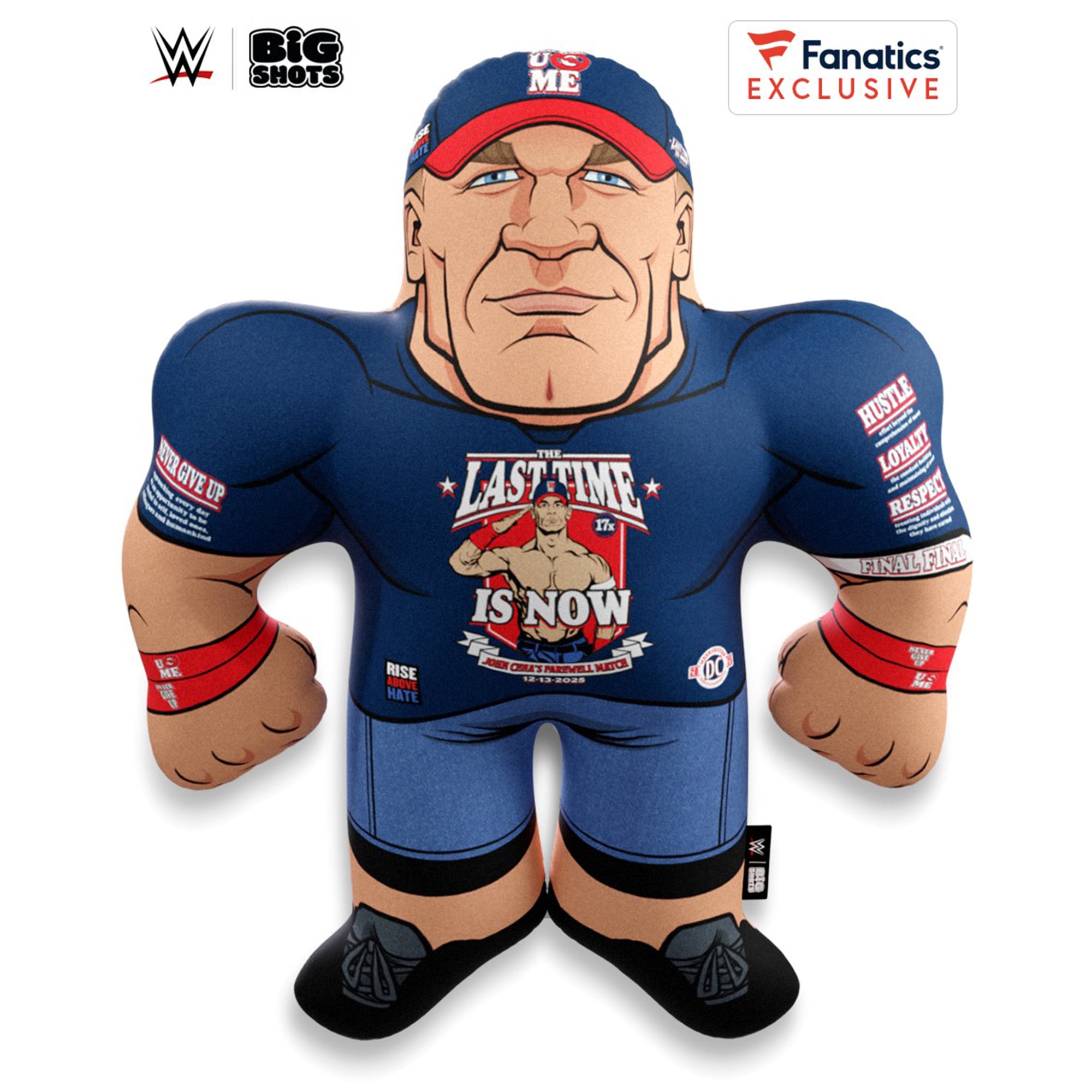 Big League Pillows John Cena Farewell Tour 2025 Final Match Big Shots Pillow