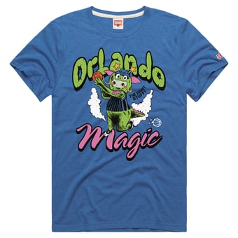 Unisex Homage  Royal Orlando Magic The Right Stuff Tri-Blend T-Shirt