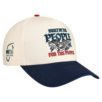 Men's Breezy Golf Cream WM Phoenix Open Built By The People Contrast Adjustable Hat
