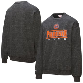 Men's Mitchell & Ness  Black Phoenix Suns Throw It Back Fleece Sweatshirt
