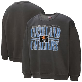 Men's Mitchell & Ness  Black Cleveland Cavaliers NBA Downtown Collection Fleece Sweatshirt