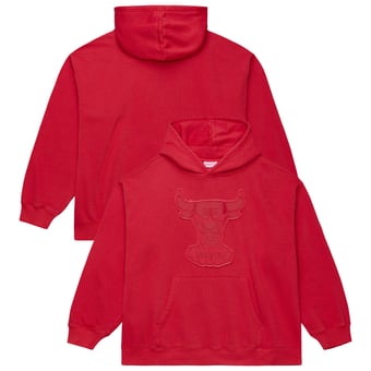 Men's Mitchell & Ness  Maroon Chicago Bulls Downtown Collection Fleece Hoodie