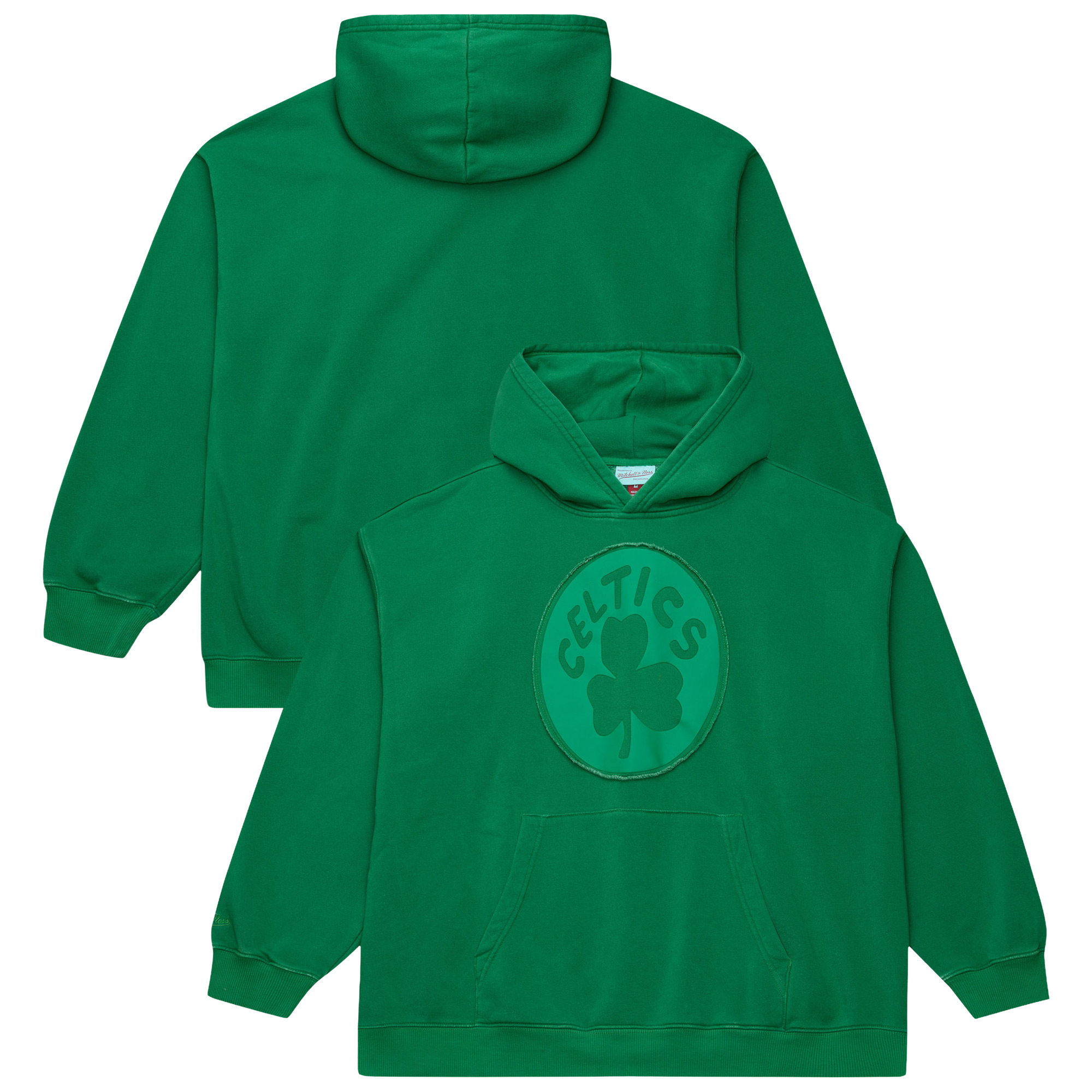 Men's Mitchell & Ness Green Boston Celtics Downtown Collection Fleece Hoodie