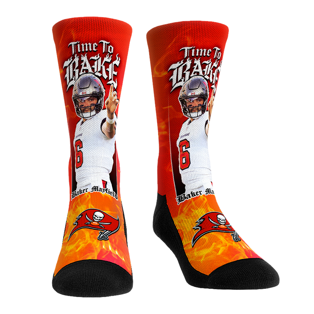 Unisex Rock Em Baker Mayfield Tampa Bay Buccaneers Player Celebration Crew Socks