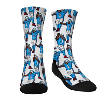 Youth Rock Em Cam Ward Tennessee Titans Player Celebration Crew Socks