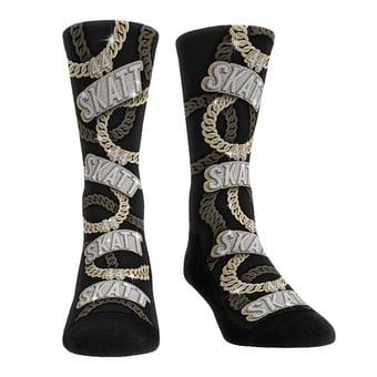 Youth Rock Em Cam Skattebo New York Giants Player Celebration Crew Socks