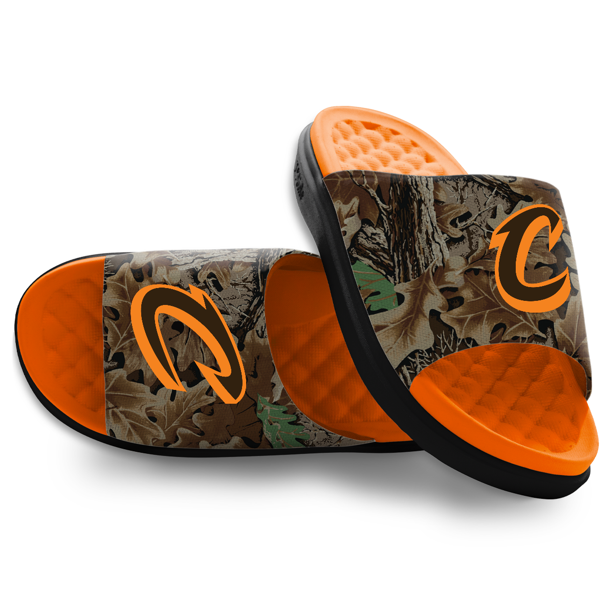 Unisex ISlide Cleveland Cavaliers RealTree Advantage Camo Motive Slide Sandals Unisex ISlide Cleveland Cavaliers RealTree Advantage Camo Motive Slide Sandals