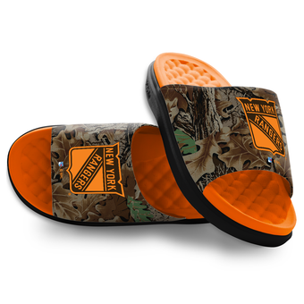 ISlide New York Rangers RealTree Advantage Camo Motive Slide Sandals
