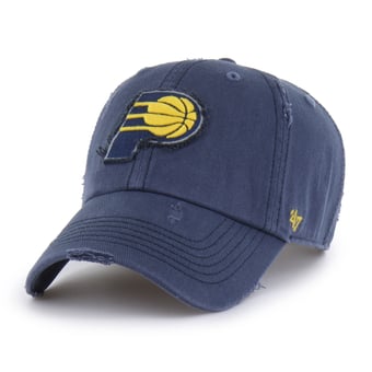 Men's '47  Navy Indiana Pacers Weathered Clean Up Adjustable Hat