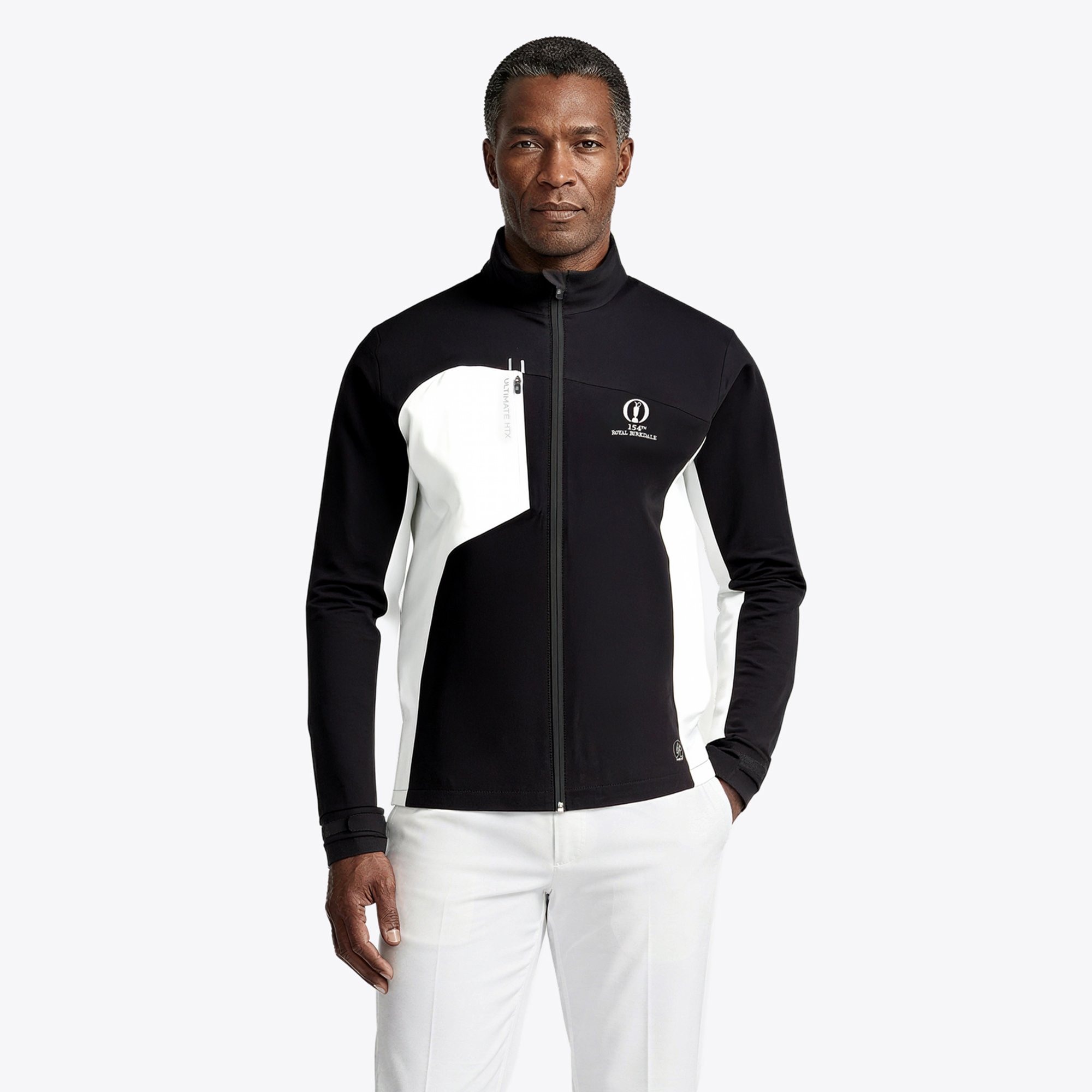 Giacco Impermeabile The 154th Open Royal Birkdale Proquip Ultimate HTX - Nero/Bianco
