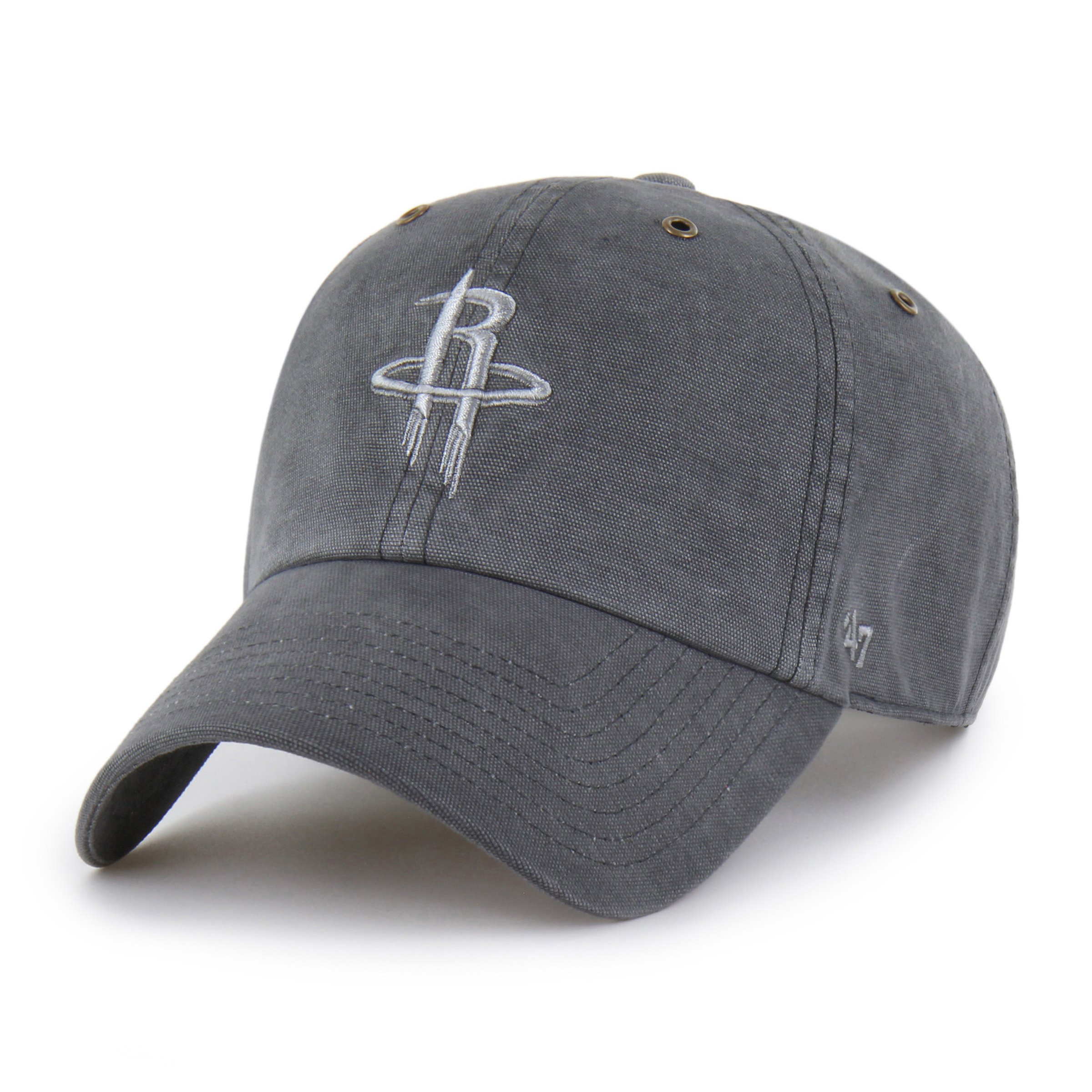 Men's Carhartt x '47 Charcoal Houston Rockets Clean Up Adjustable Hat