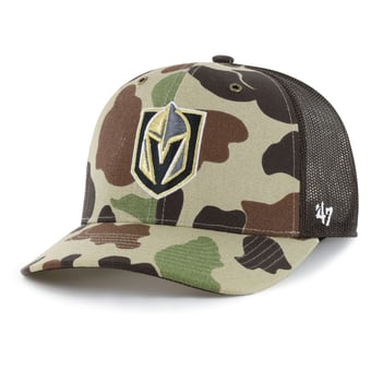 Men's Carhartt x '47 Duck Camo Vegas Golden Knights Adjustable Trucker Hat