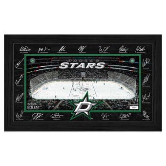 Highland Mint  Dallas Stars Limited Edition 2025 Facsimile Signature Rink Framed Photograph