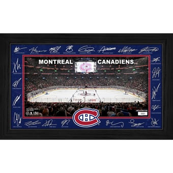 Highland Mint  Montreal Canadiens Limited Edition 2025 Facsimile Signature Rink Framed Photograph