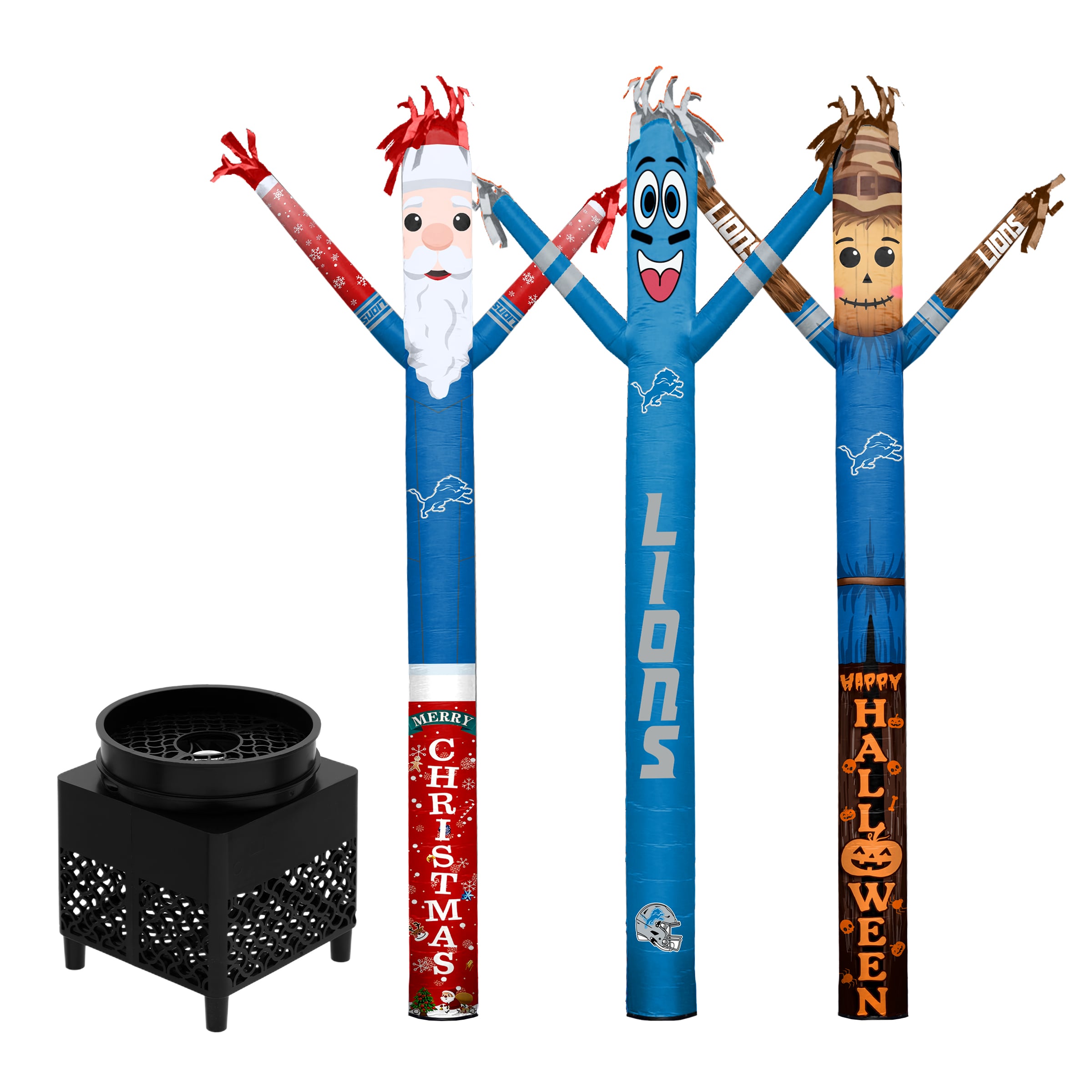 Detroit Lions Inflatable Crazy Sports Fan Bundle Set