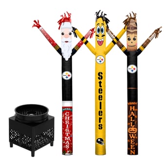 Pittsburgh Steelers Inflatable Crazy Sports Fan Bundle Set