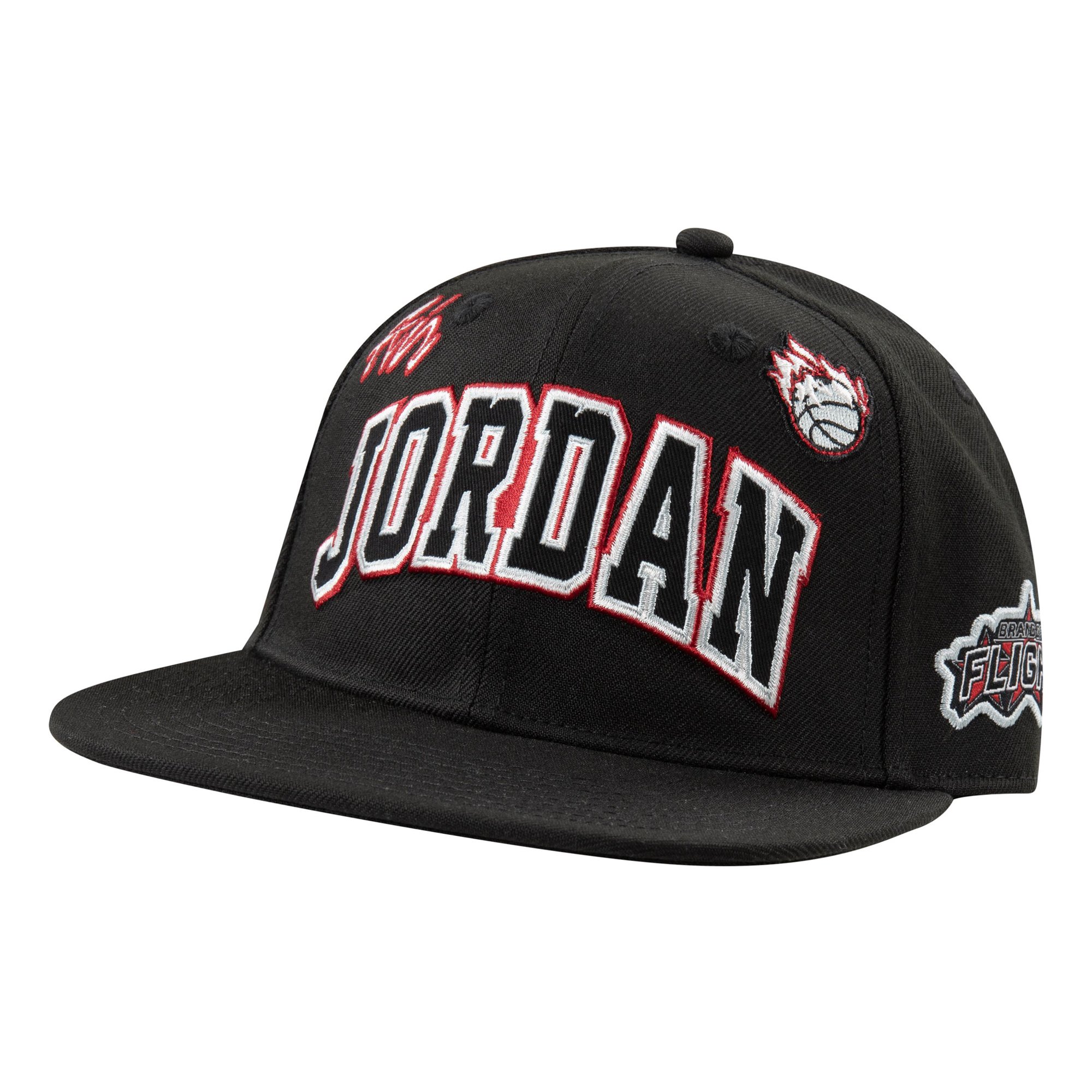 Cappellino Jordan Brand Snapback con patch multiple - Ragazzi