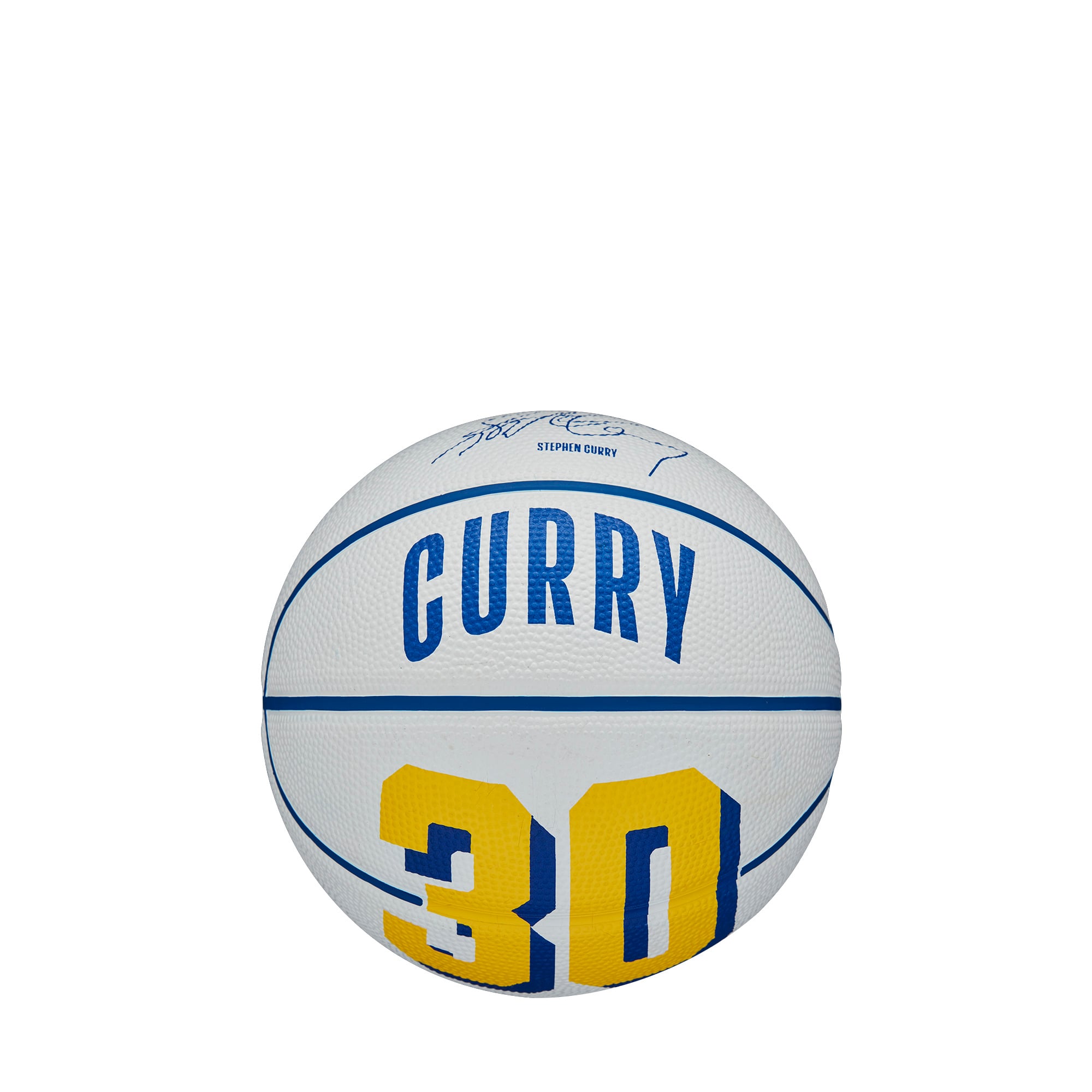 Golden State Warriors NBA Player Icon Mini Basketball - Stephen Curry