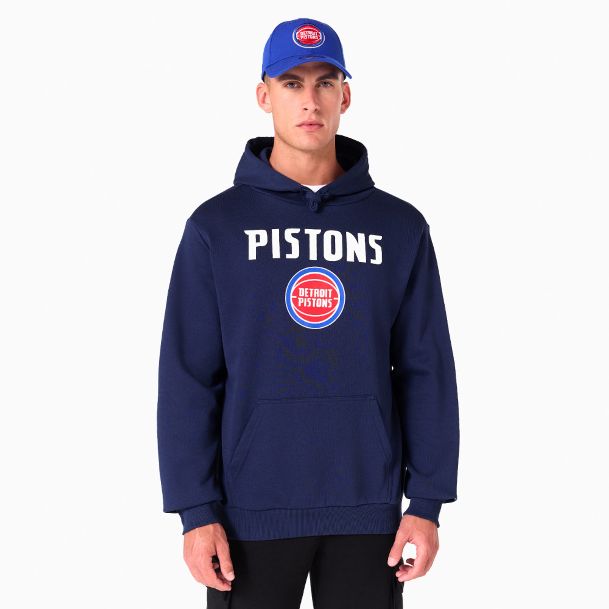 Detroit Pistons NBA Sudadera con Capucha con Logo del Equipo