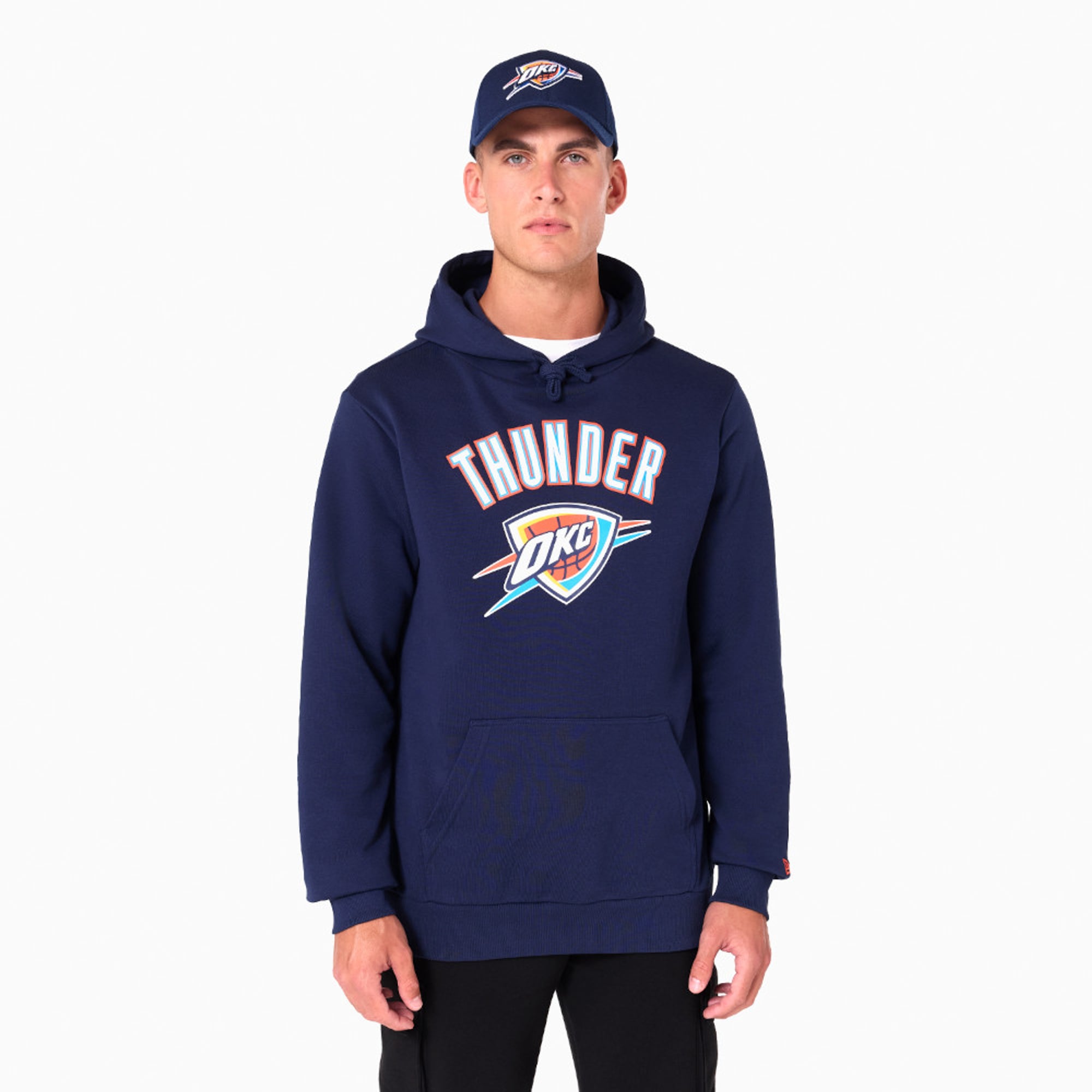 Oklahoma City Thunder NBA Sweat à Capuche Logo d'Équipe