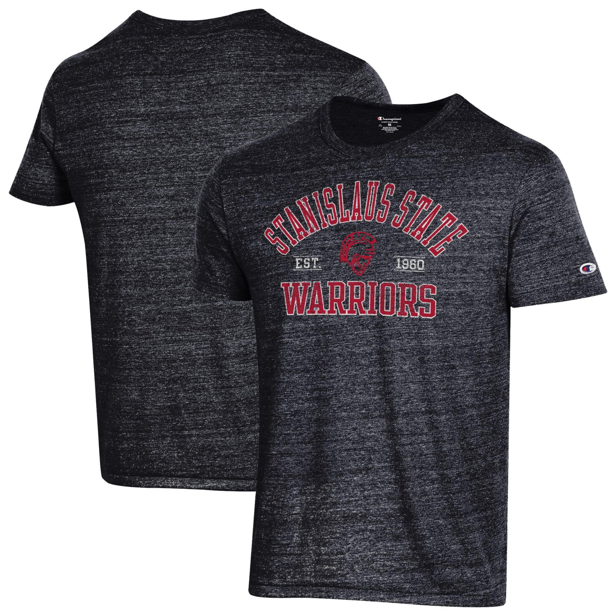 Men’s Champion Black Cal State Stanislaus Warriors Ultimate Triblend T-Shirt Men’s Champion Black Cal State Stanislaus Warriors Ultimate Triblend T-Shirt