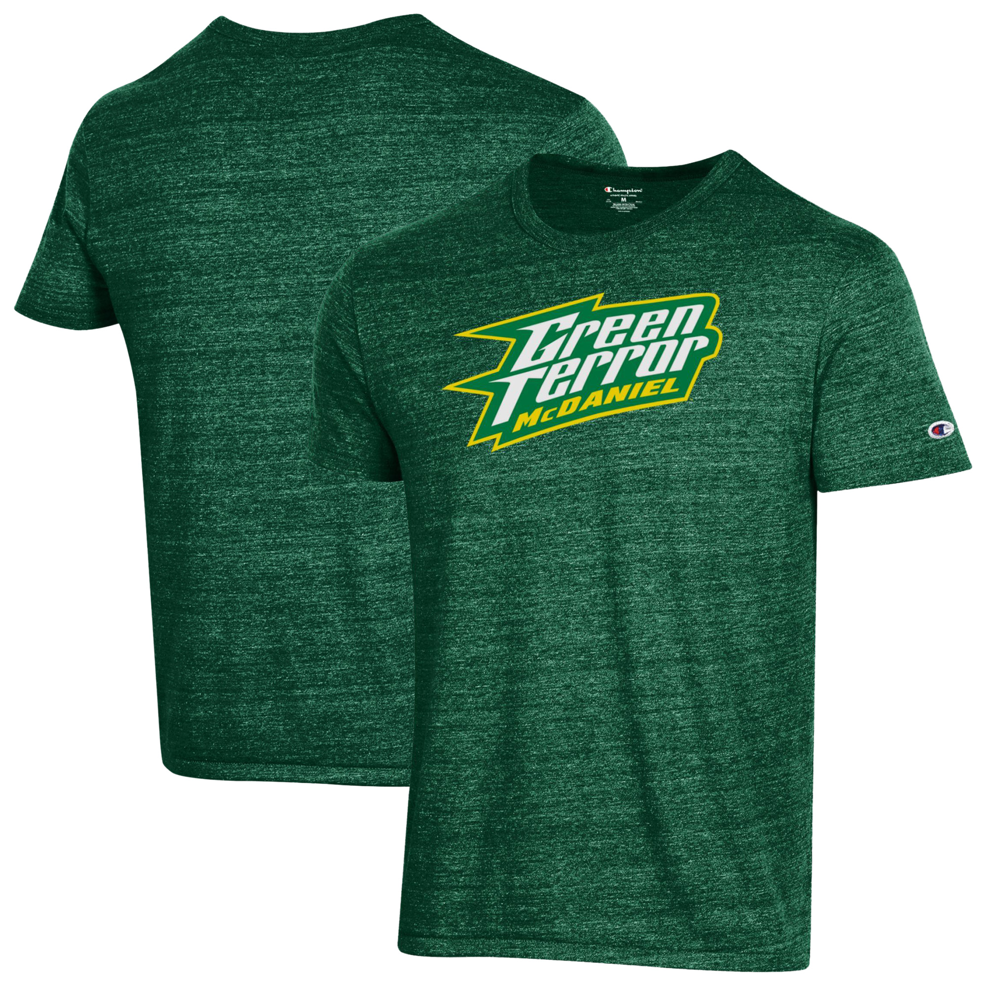 Men's Champion Green McDaniel Green Terror Ultimate Triblend T-Shirt