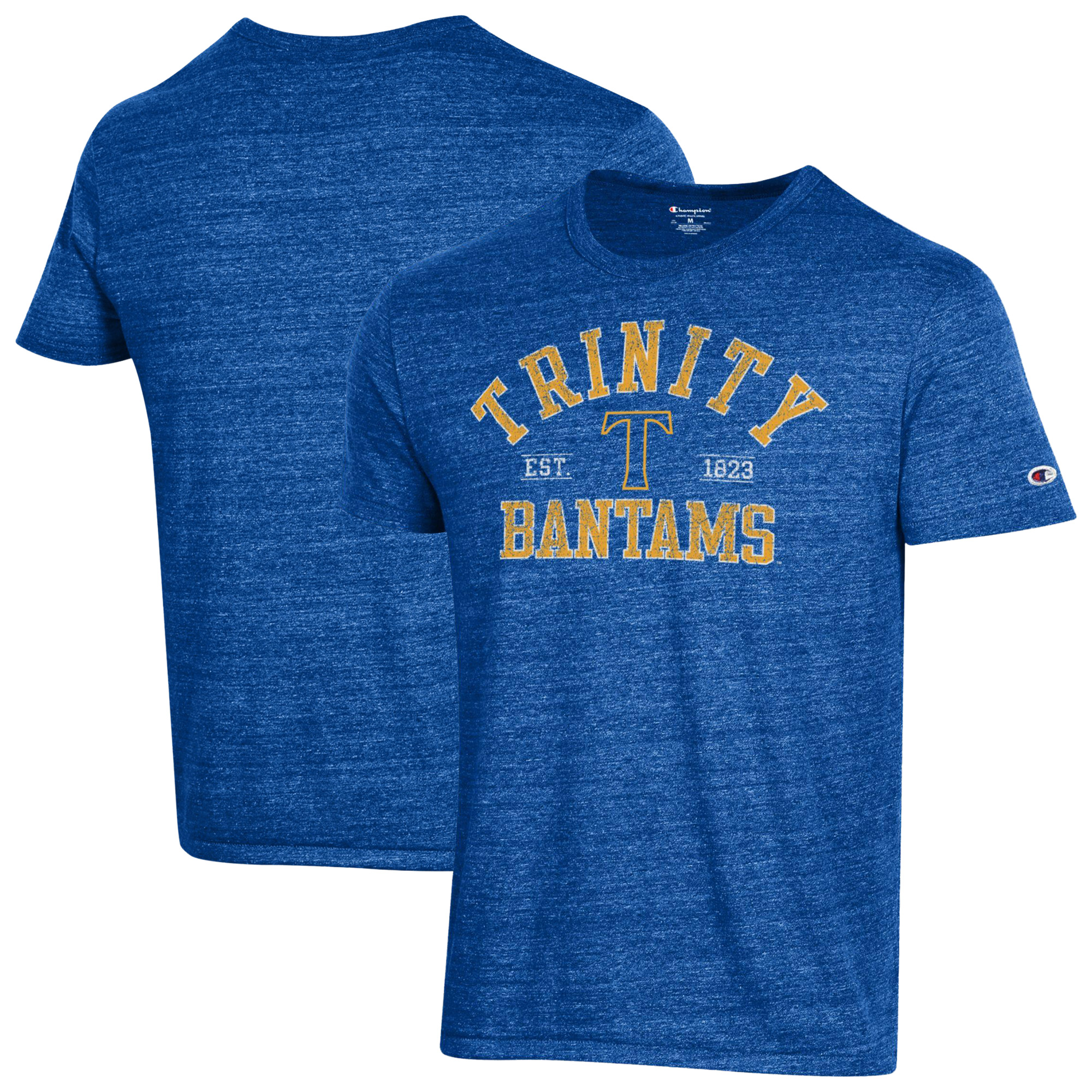 Men's Champion Blue Trinity Bantams Ultimate Triblend T-Shirt