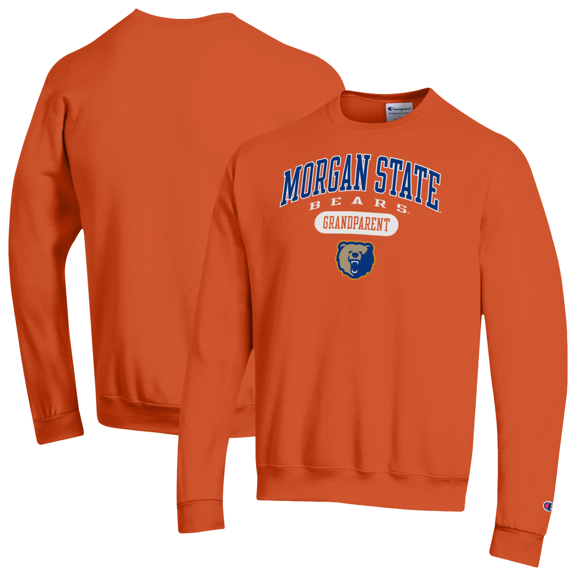 Unisex Champion Orange Morgan State Bears Grandparent Pill Box Eco Powerblend Sweatshirt Unisex Champion Orange Morgan State Bears Grandparent Pill Box Eco Powerblend Sweatshirt