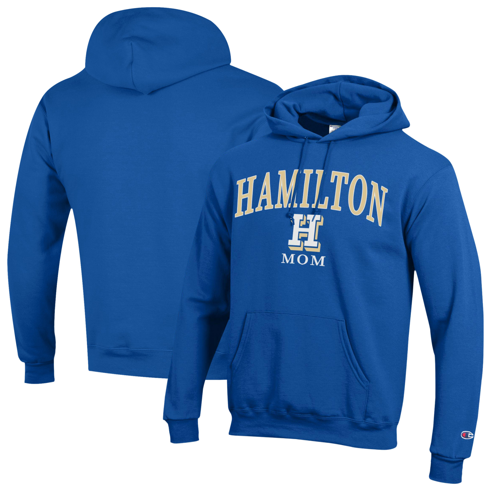 Women’s Champion Blue Hamilton Continentals Arch Mom Eco Powerblend Hoodie Women’s Champion Blue Hamilton Continentals Arch Mom Eco Powerblend Hoodie