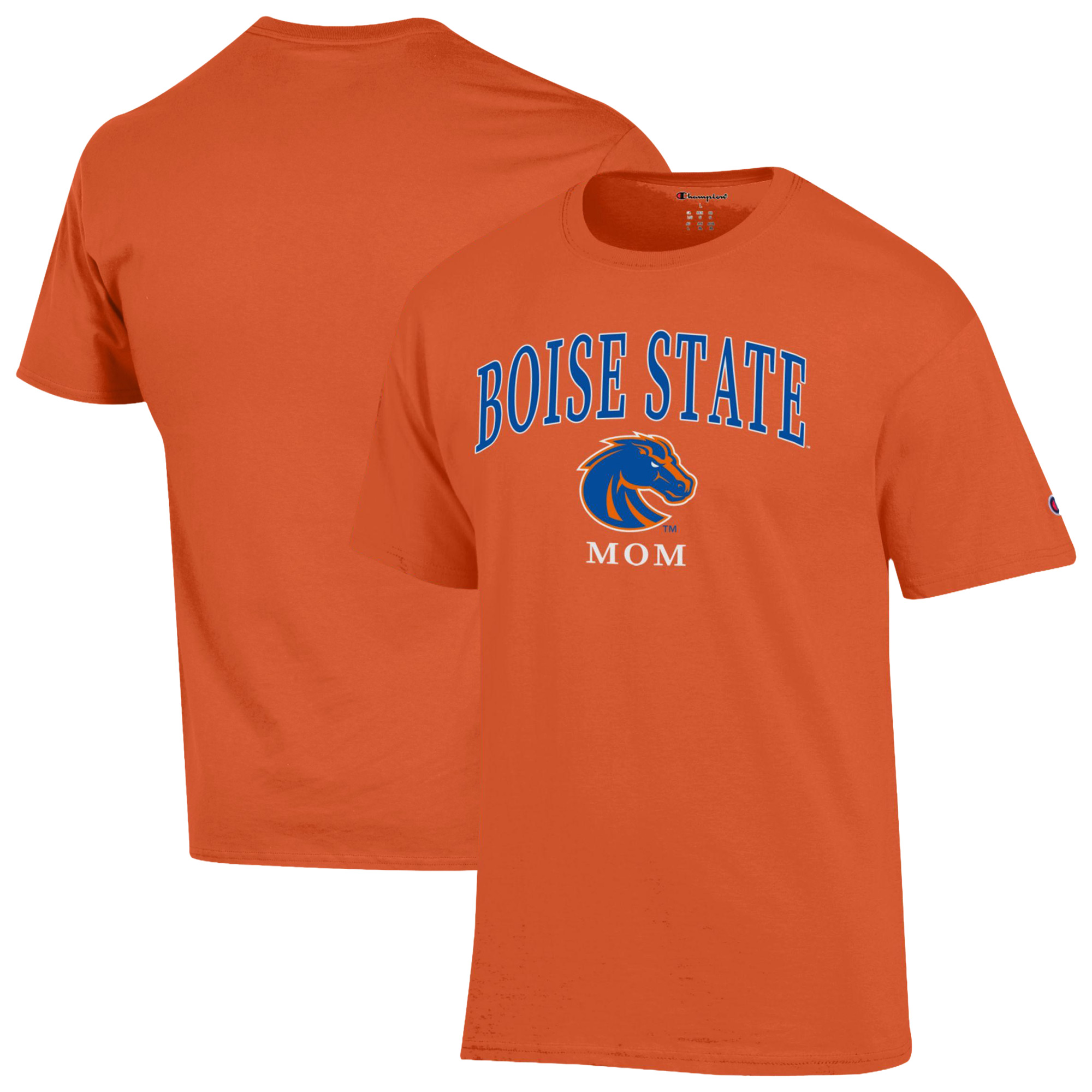 Women’s Champion Orange Boise State Broncos Arch Mom Jersey T-Shirt Women’s Champion Orange Boise State Broncos Arch Mom Jersey T-Shirt
